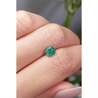 0.76 Ct. Emerald from Colombia Life Style