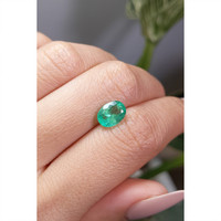 1.51 Ct. Emerald from Colombia Life Style