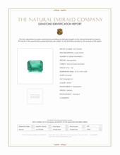 1.84 Ct. Emerald from Zambia Scan Report