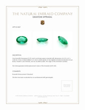 0.39 Ct. Emerald from Zambia Appraisal