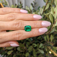 4.69 Ct. Emerald from Zambia Life Style