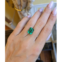 3.44 Ct. Emerald from Zambia Life Style