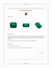 5.92 Ct. Emerald from Afghanistan Appraisal