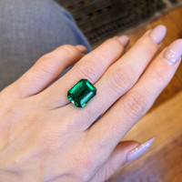 5.92 Ct. Emerald from Afghanistan Life Style