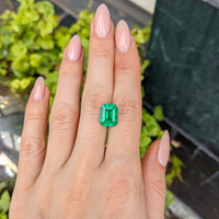 4.18 Ct. Emerald from Zambia Life Style