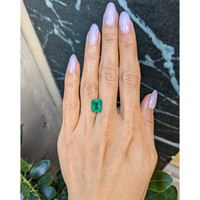 3.86 Ct. Emerald from Zambia Life Style