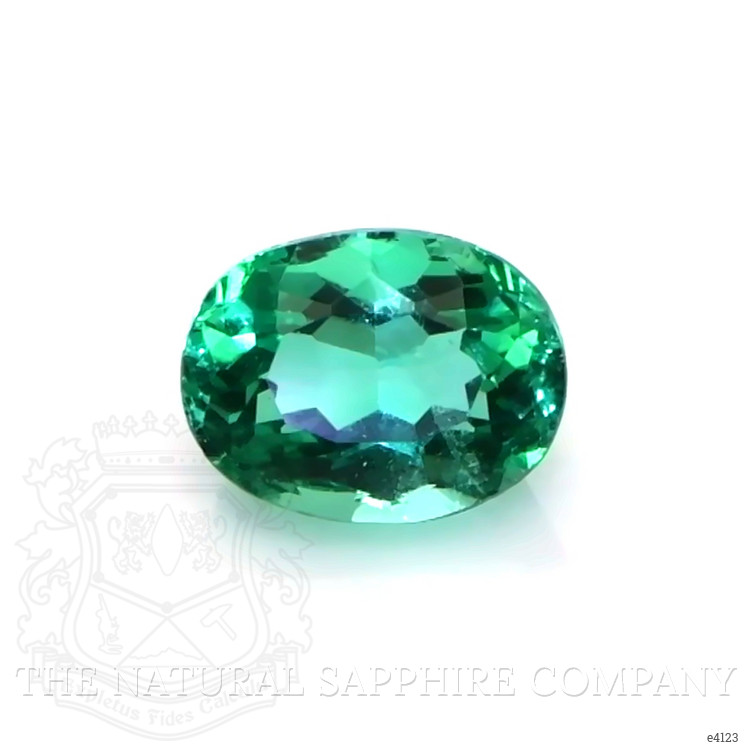 Accent Stones Emerald Ring 1.18 Ct., 18K Yellow Gold