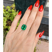 6.01 Ct. Emerald from Zambia Life Style