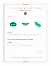 0.36 Ct. Emerald from Zambia Appraisal