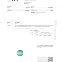 3.89 Ct. Emerald from Russia Scan Report