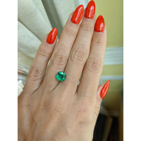 1.80 Ct. Emerald from Zambia Life Style