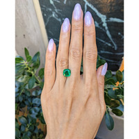 3.37 Ct. Emerald from Zambia Life Style