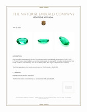 0.30 Ct. Emerald from Zambia Appraisal