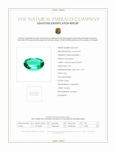 0.30 Ct. Emerald from Zambia Scan Report