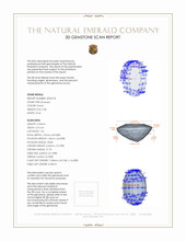 0.30 Ct. Emerald from Zambia 3 D Scan Report