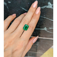4.49 Ct. Emerald from Zambia Life Style
