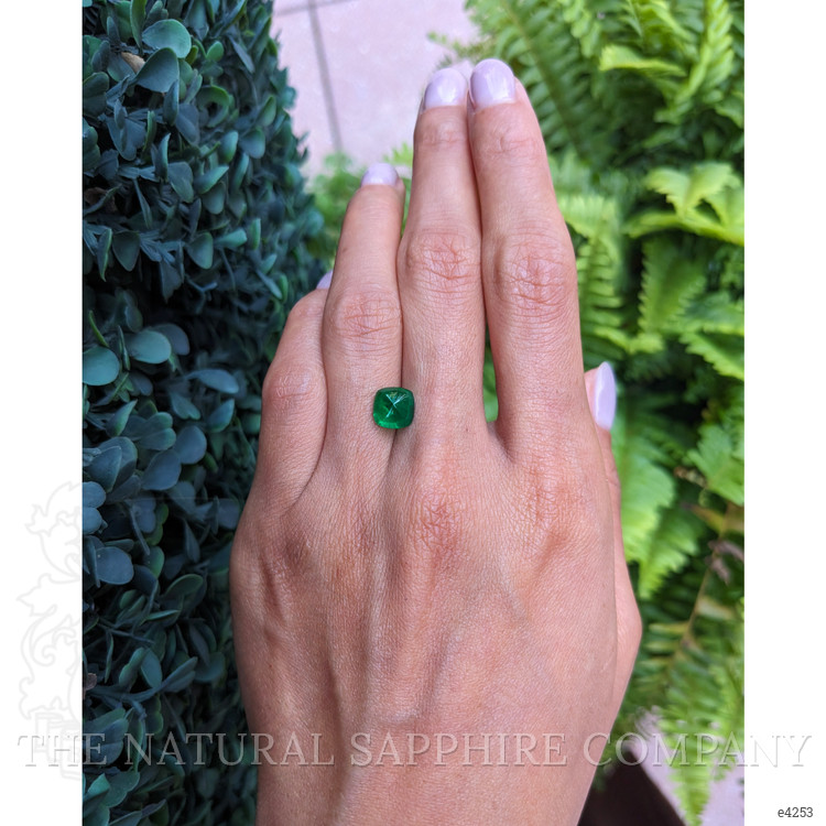 2.10 Ct. Cabochon Emerald from Zambia