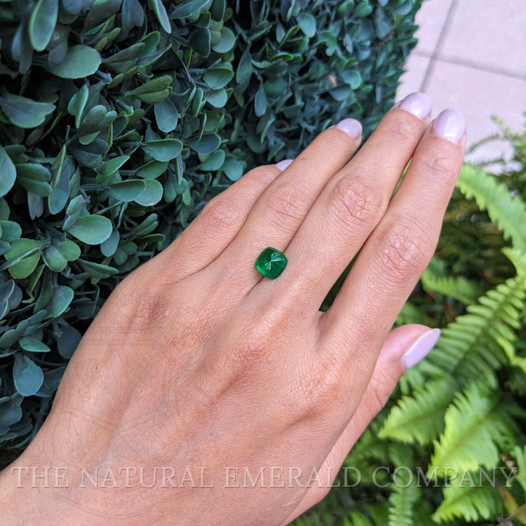 2.10 Ct. Cabochon Emerald from Zambia