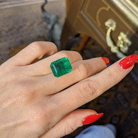 12.11 Ct. Emerald from Zambia Life Style