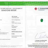 6.15 Ct. Emerald from Zambia Scan Report