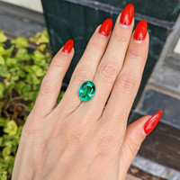 6.15 Ct. Emerald from Zambia Life Style