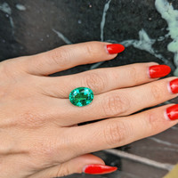 6.15 Ct. Emerald from Zambia Life Style