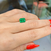 1.72 Ct. Emerald from Zambia Life Style