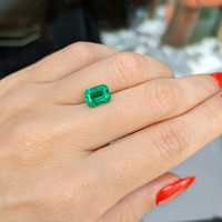 1.92 Ct. Emerald from Zambia Life Style