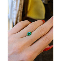 0.86 Ct. Emerald from Zambia Life Style