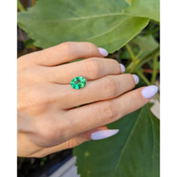 2.20 Ct. Emerald from Brazil Life Style