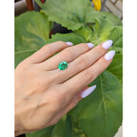 2.20 Ct. Emerald from Brazil Life Style