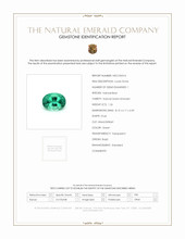 1.26 Ct. Emerald from Brazil Scan Report