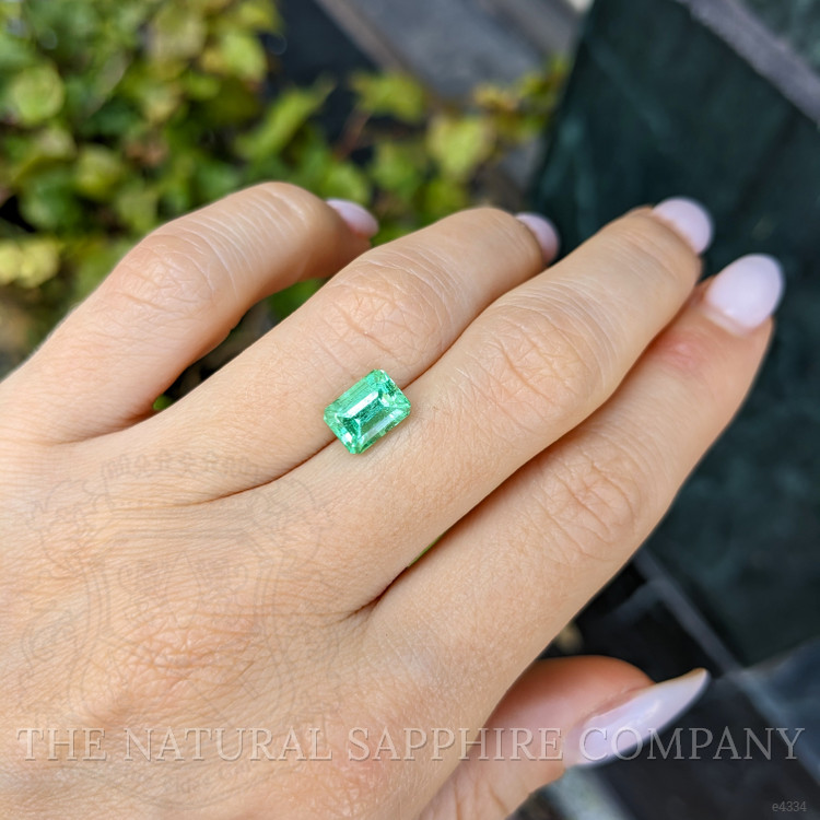 thumbnail image 2 of 543 Ct Natural Emerald Cut Loose Gemstone - Faceted Green Emerald, EGL Certified, Unenhanced 2 of 5