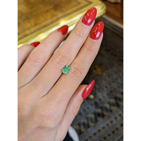 0.90 Ct. Emerald from Russia Life Style