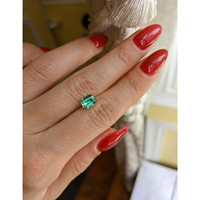 1.13 Ct. Emerald from Russia Life Style