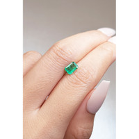 0.62 Ct. Emerald from Zambia Life Style