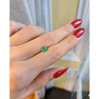 0.69 Ct. Emerald from Colombia Life Style