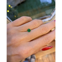 0.45 Ct. Emerald from Zambia Life Style