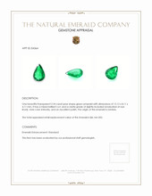 2.24 Ct. Emerald from Zambia Appraisal