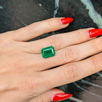 6.12 Ct. Emerald from Zambia Life Style