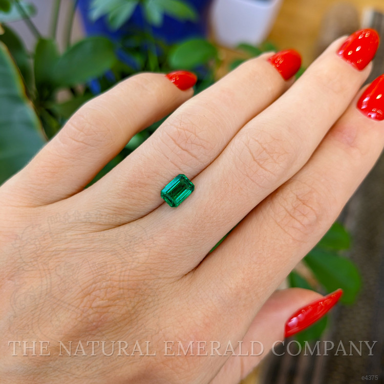 0.80 Ct. Emerald from Zambia