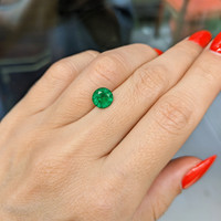 1.54 Ct. Emerald from Zambia Life Style