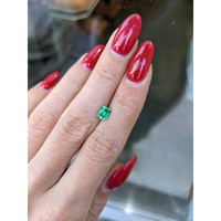 0.69 Ct. Emerald from Russia Life Style