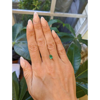 0.69 Ct. Emerald from Zambia Life Style