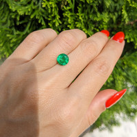 1.60 Ct. Emerald from Zambia Life Style