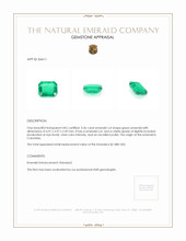 0.36 Ct. Emerald from Colombia Appraisal