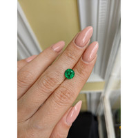 1.50 Ct. Emerald from Colombia Life Style