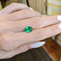 1.92 Ct. Emerald from Zambia Life Style
