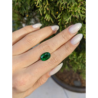 3.43 Ct. Emerald from Zambia Life Style