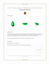 4.40 Ct. Emerald from Brazil Appraisal